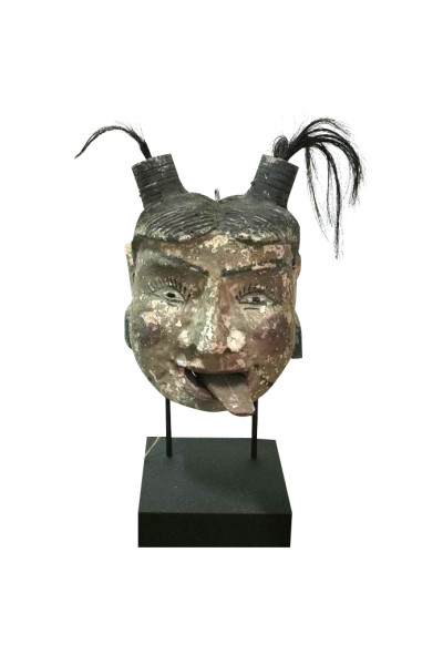 Ancienne tête de marionnette. Birmanie