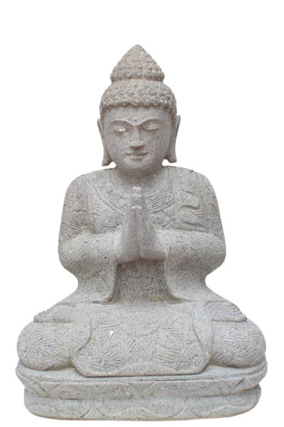 bouddha pierre de lave. Indonésie