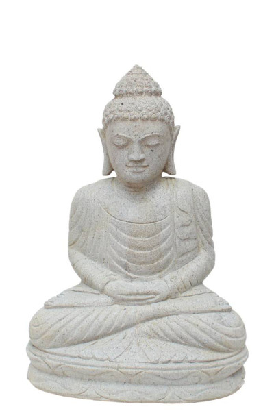 bouddha pierre de lave. Indonésie