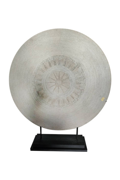 Disque de pluie en bronze. Birmanie