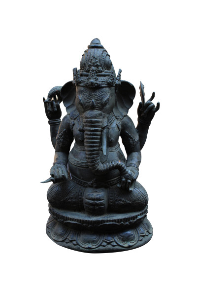 Ganesh en bronze. Indonésie