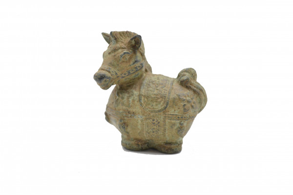 Petit cheval en bronze