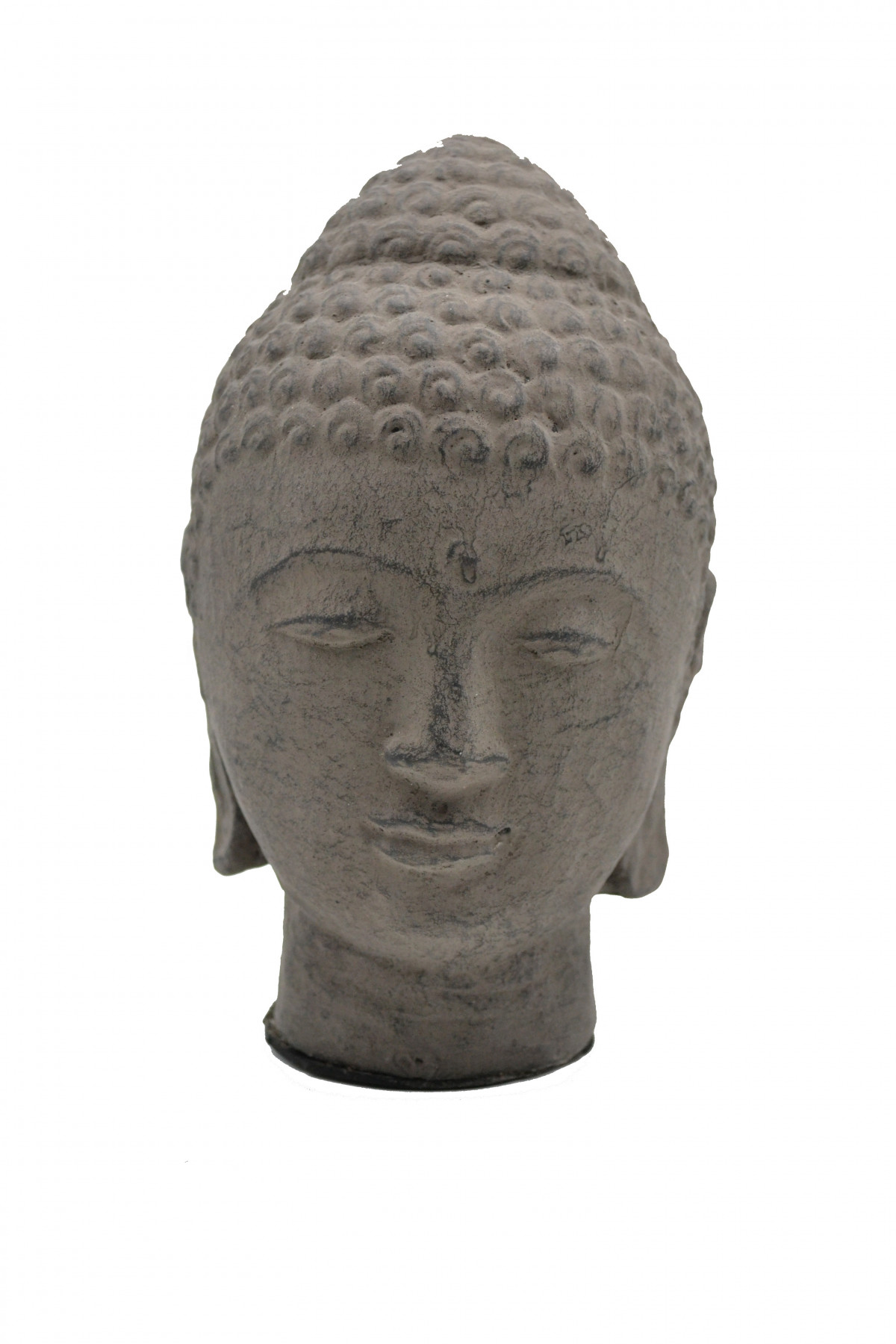 Tête bouddha en pierre de lave 1