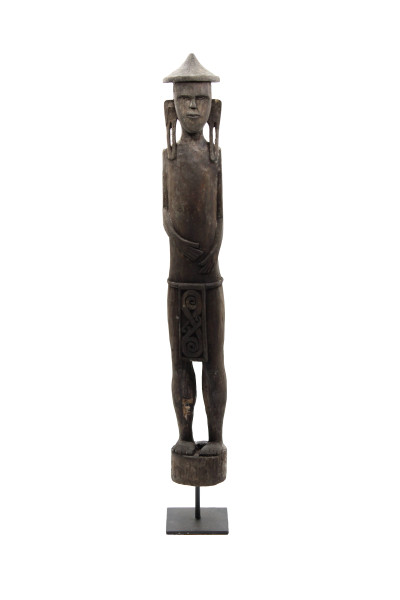 Statue in wood. Borneo